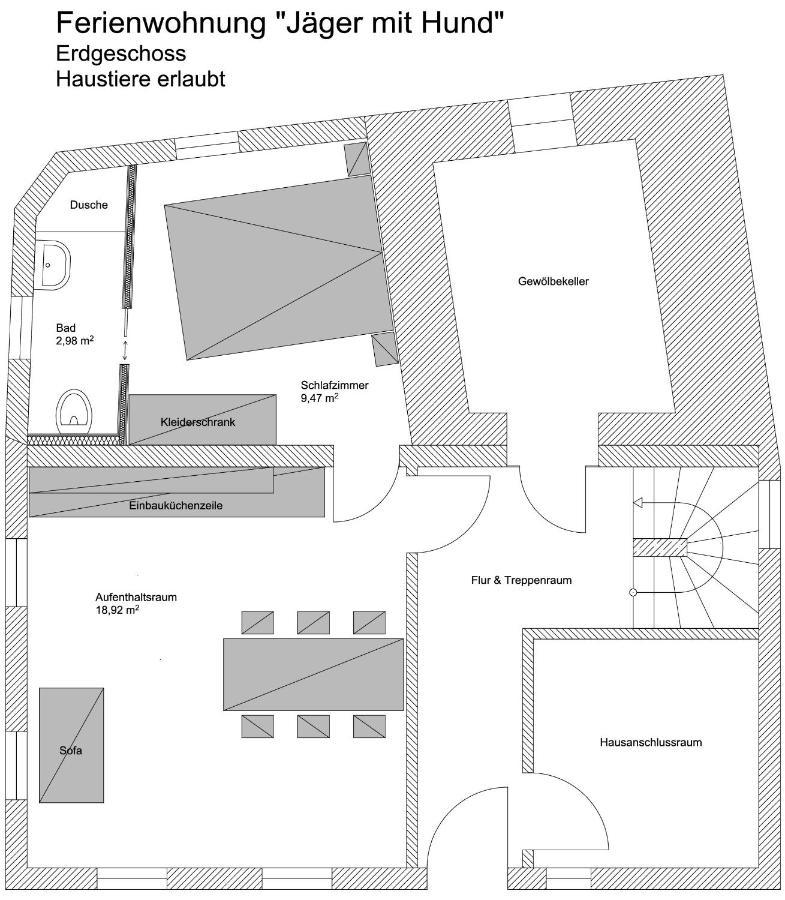 Ferienhaus Bildhauer Thiele Ottendorf  المظهر الخارجي الصورة